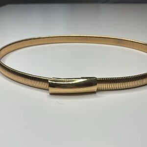 BCBG metallic waist belt